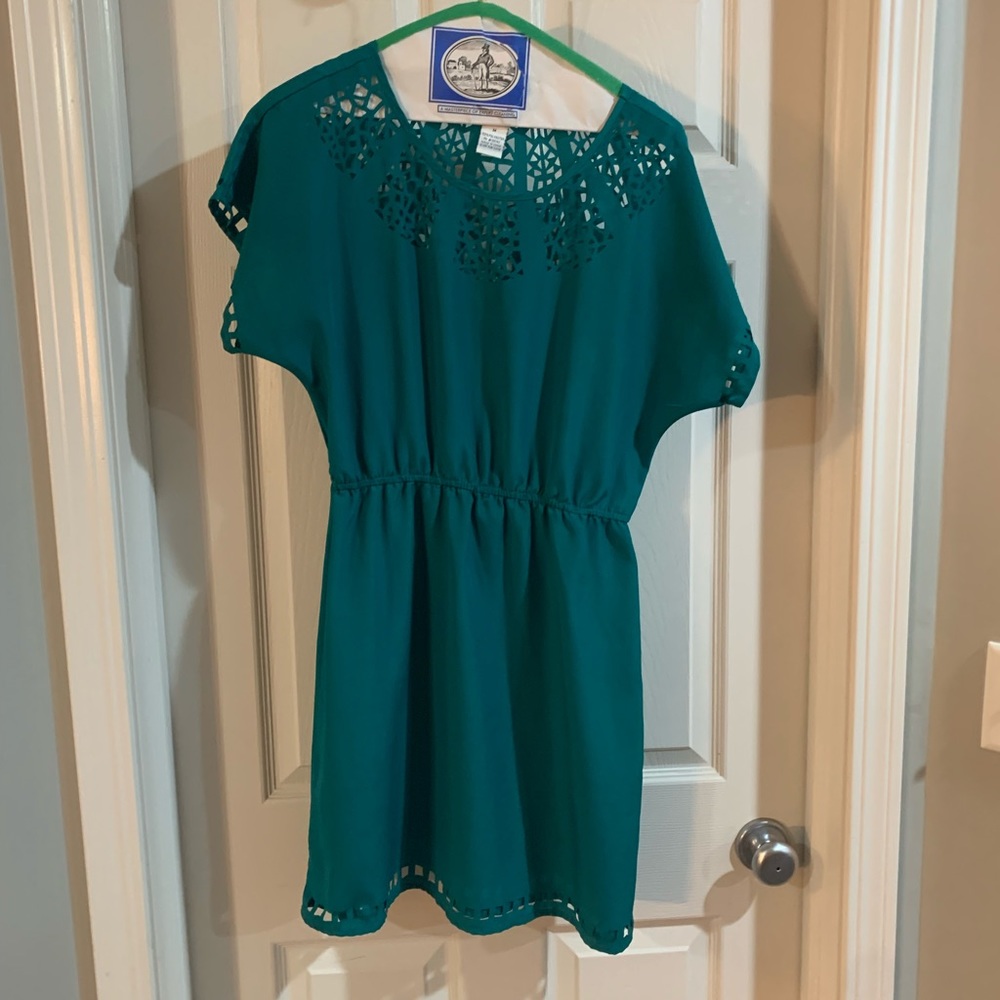 Teal Mini-Dress from Pinky